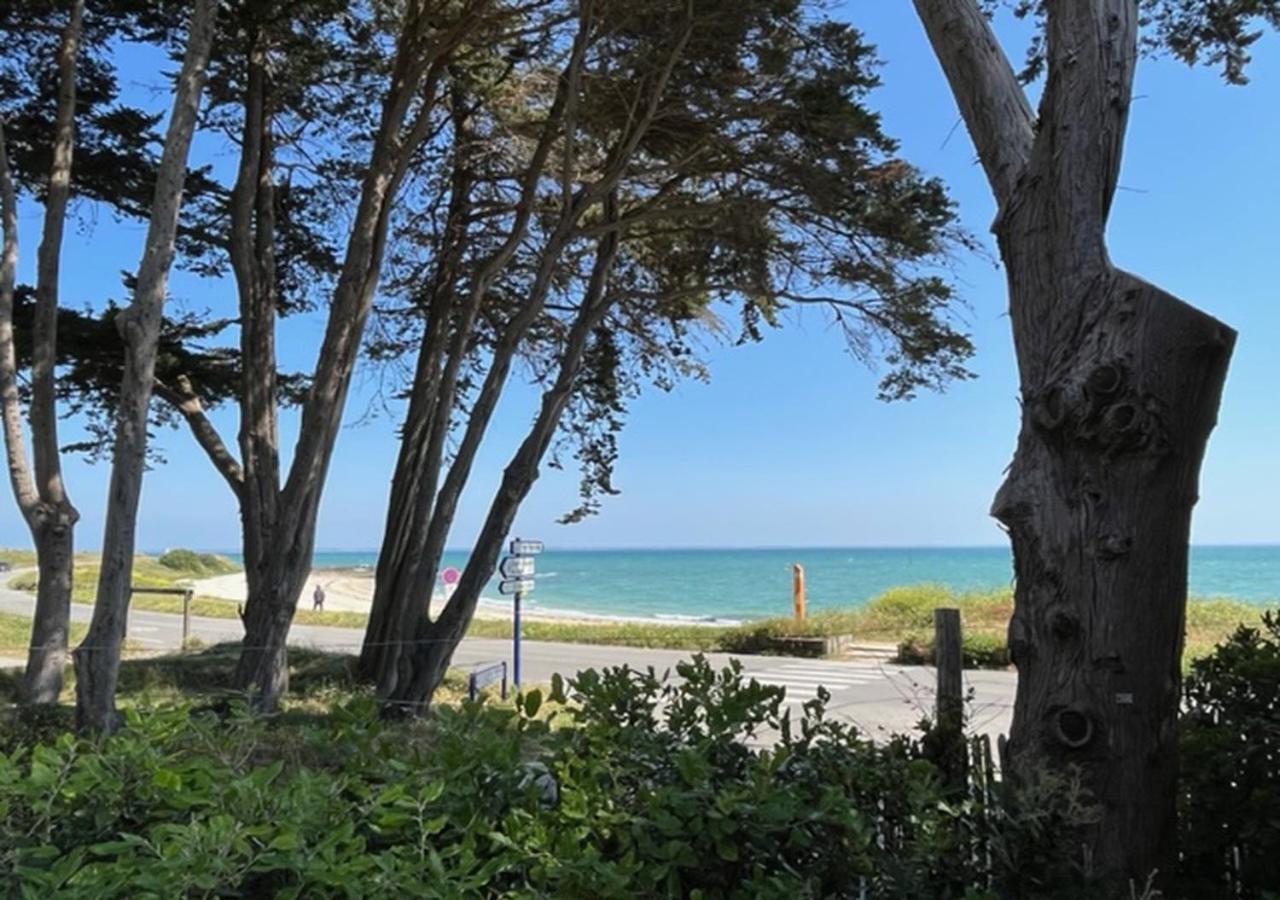 Mobilhome Quiberon vue sur mer Extérieur photo