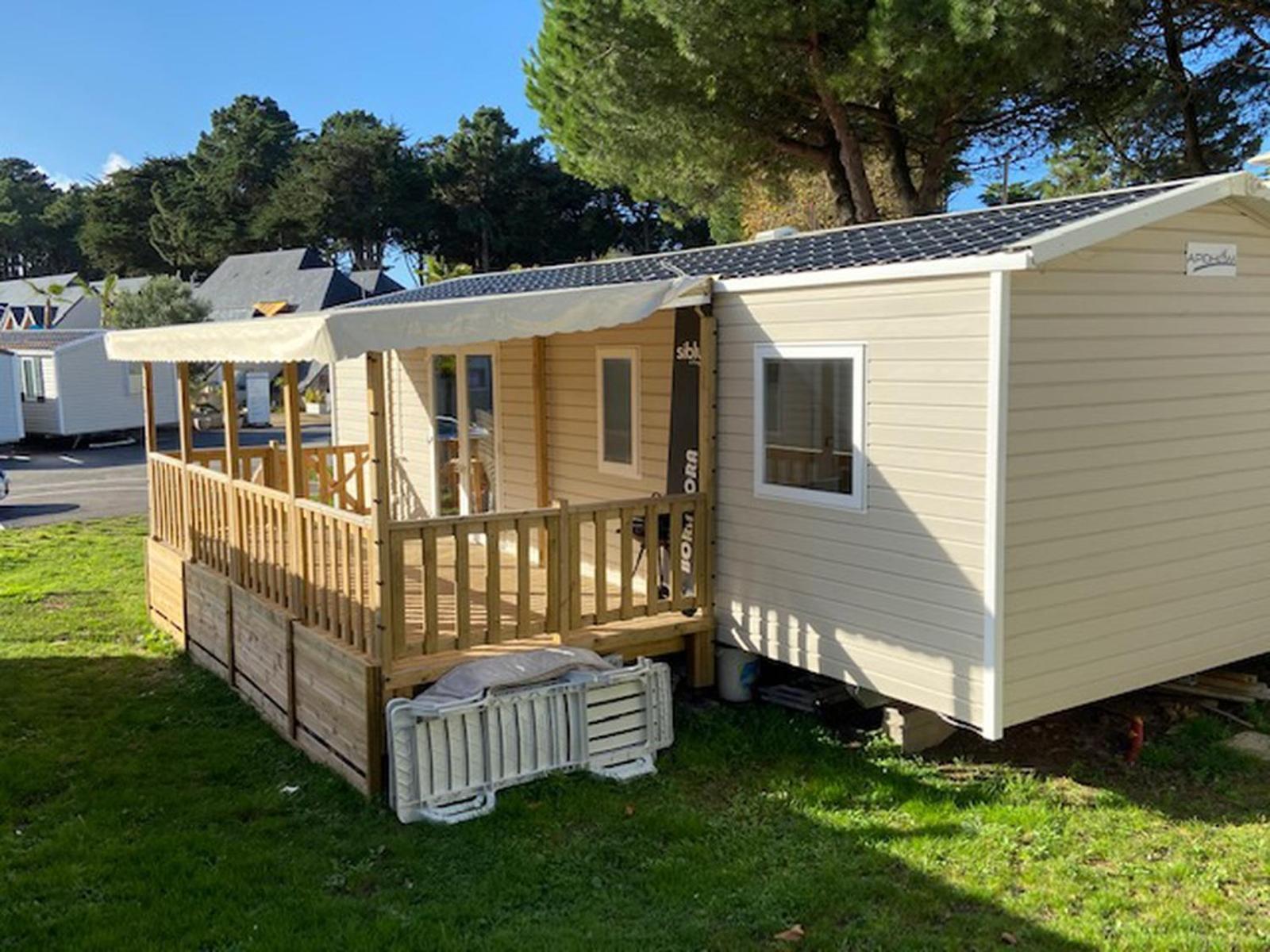 Mobilhome Quiberon vue sur mer Extérieur photo