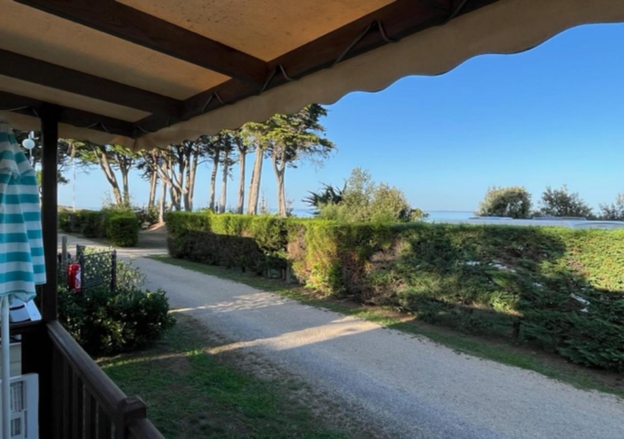 Mobilhome Quiberon vue sur mer Extérieur photo