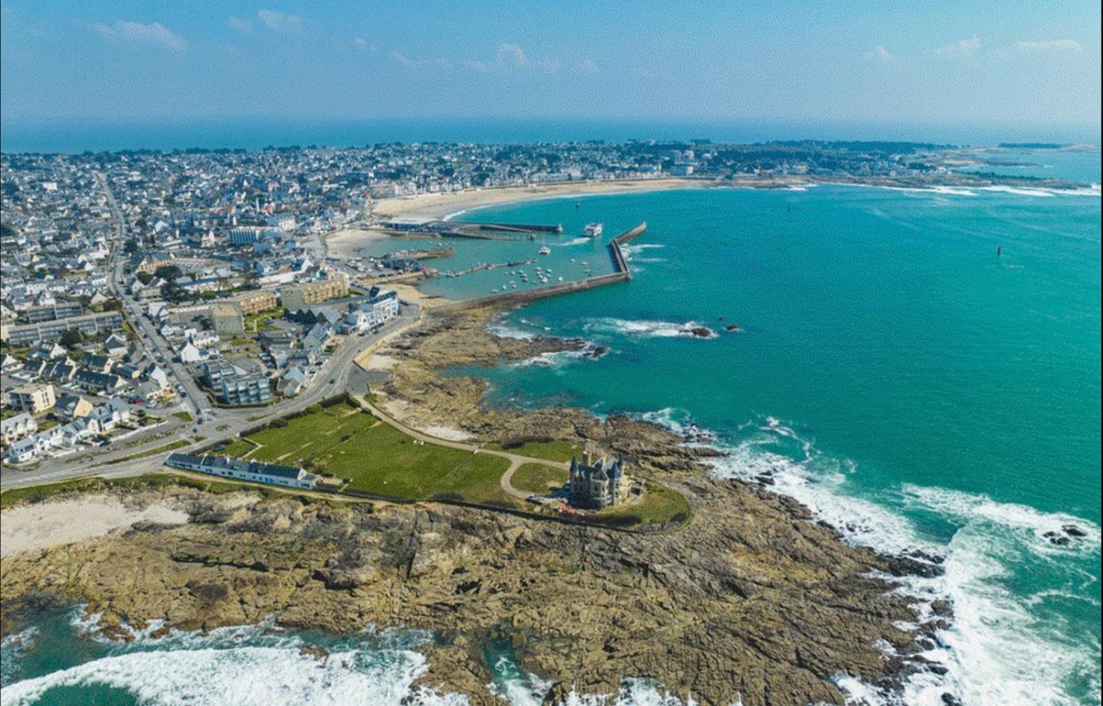Mobilhome Quiberon vue sur mer Extérieur photo