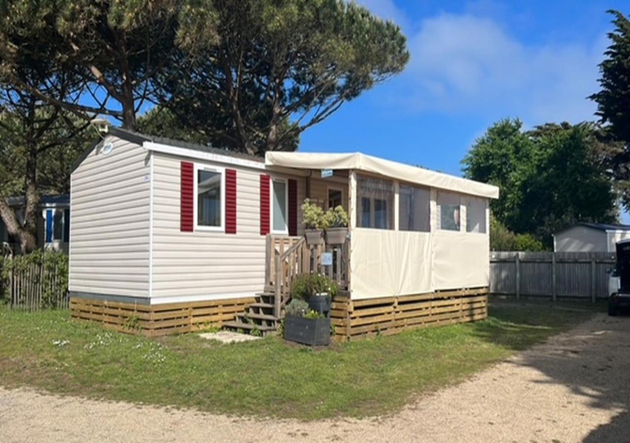Mobilhome Quiberon vue sur mer Extérieur photo