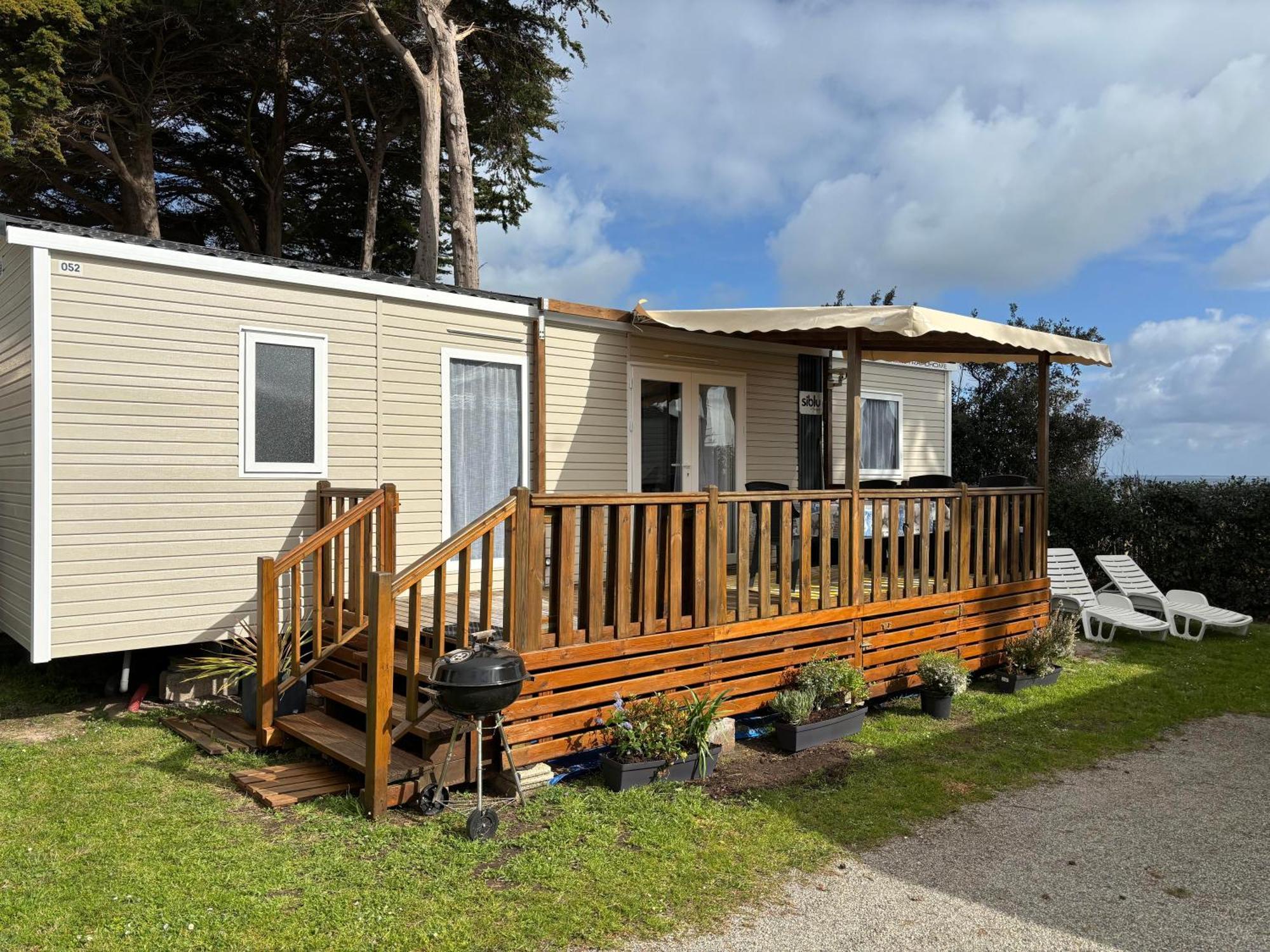 Mobilhome Quiberon vue sur mer Extérieur photo