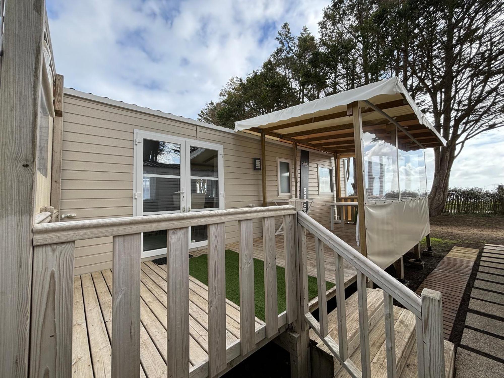 Mobilhome Quiberon vue sur mer Extérieur photo
