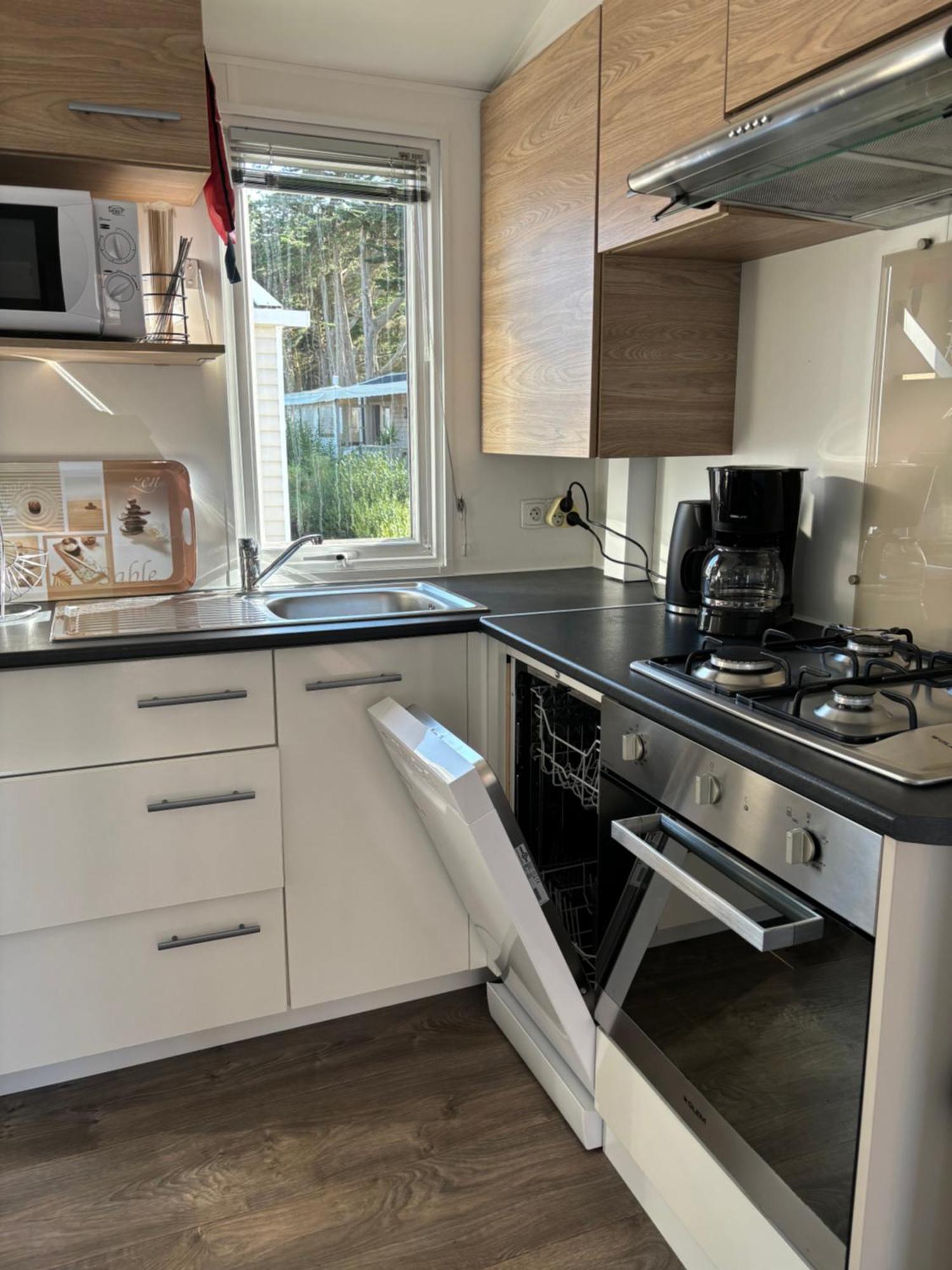 Mobilhome Quiberon vue sur mer Extérieur photo