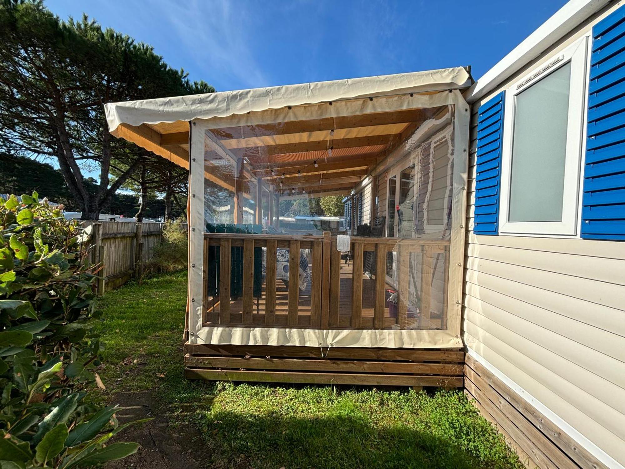 Mobilhome Quiberon vue sur mer Extérieur photo