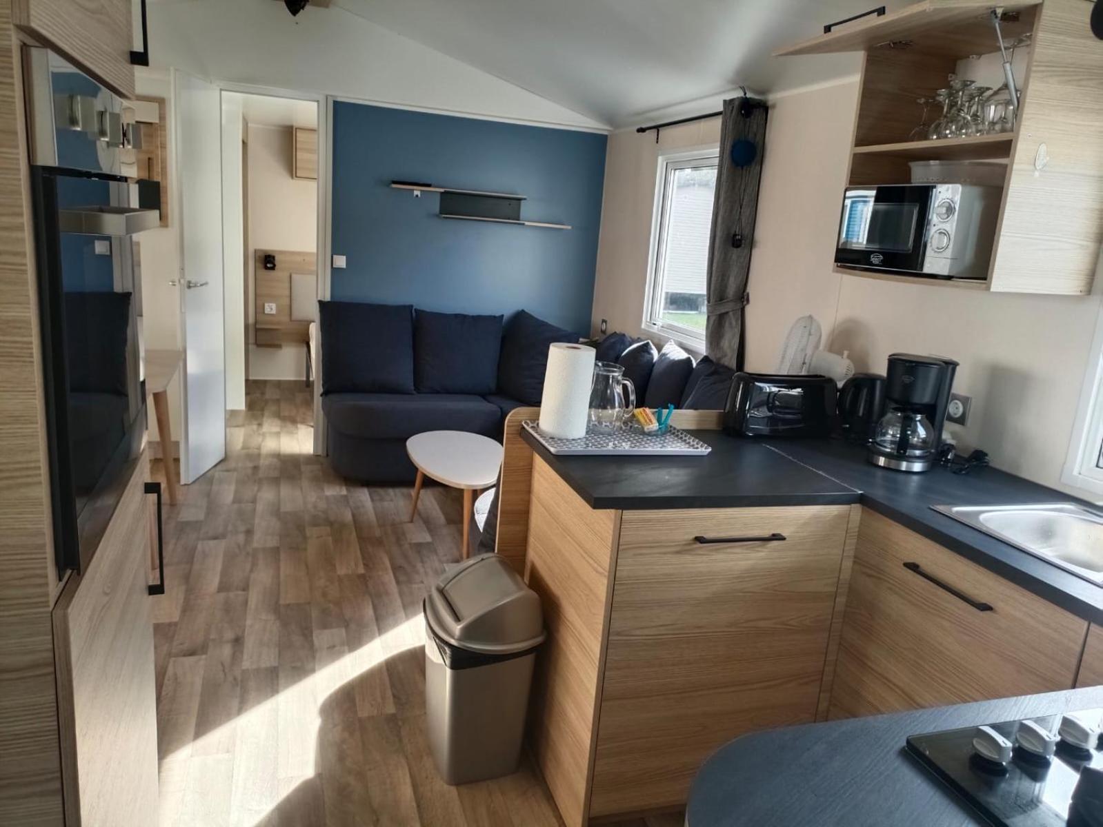 Mobilhome Quiberon vue sur mer Extérieur photo
