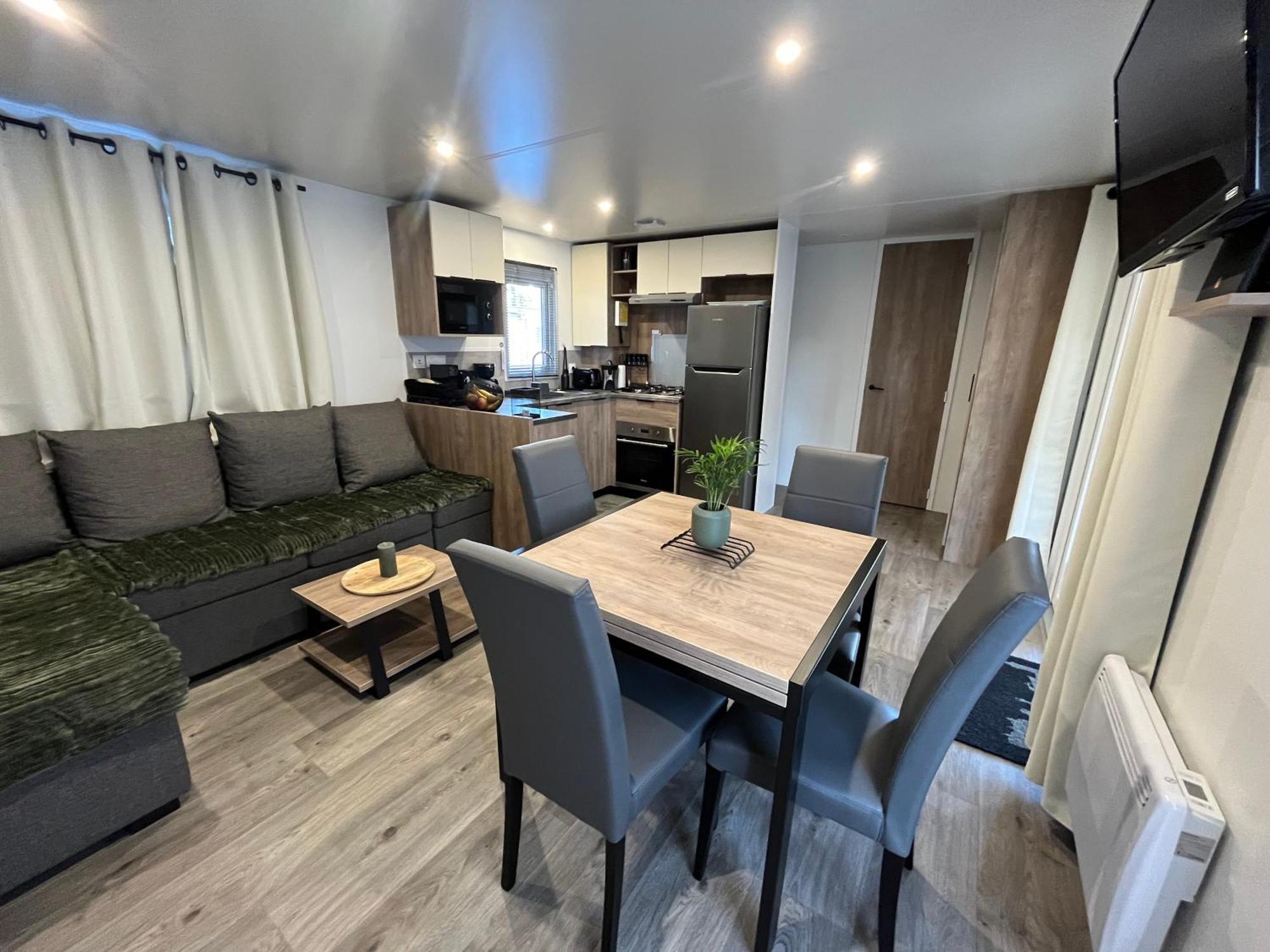 Mobilhome Quiberon vue sur mer Extérieur photo