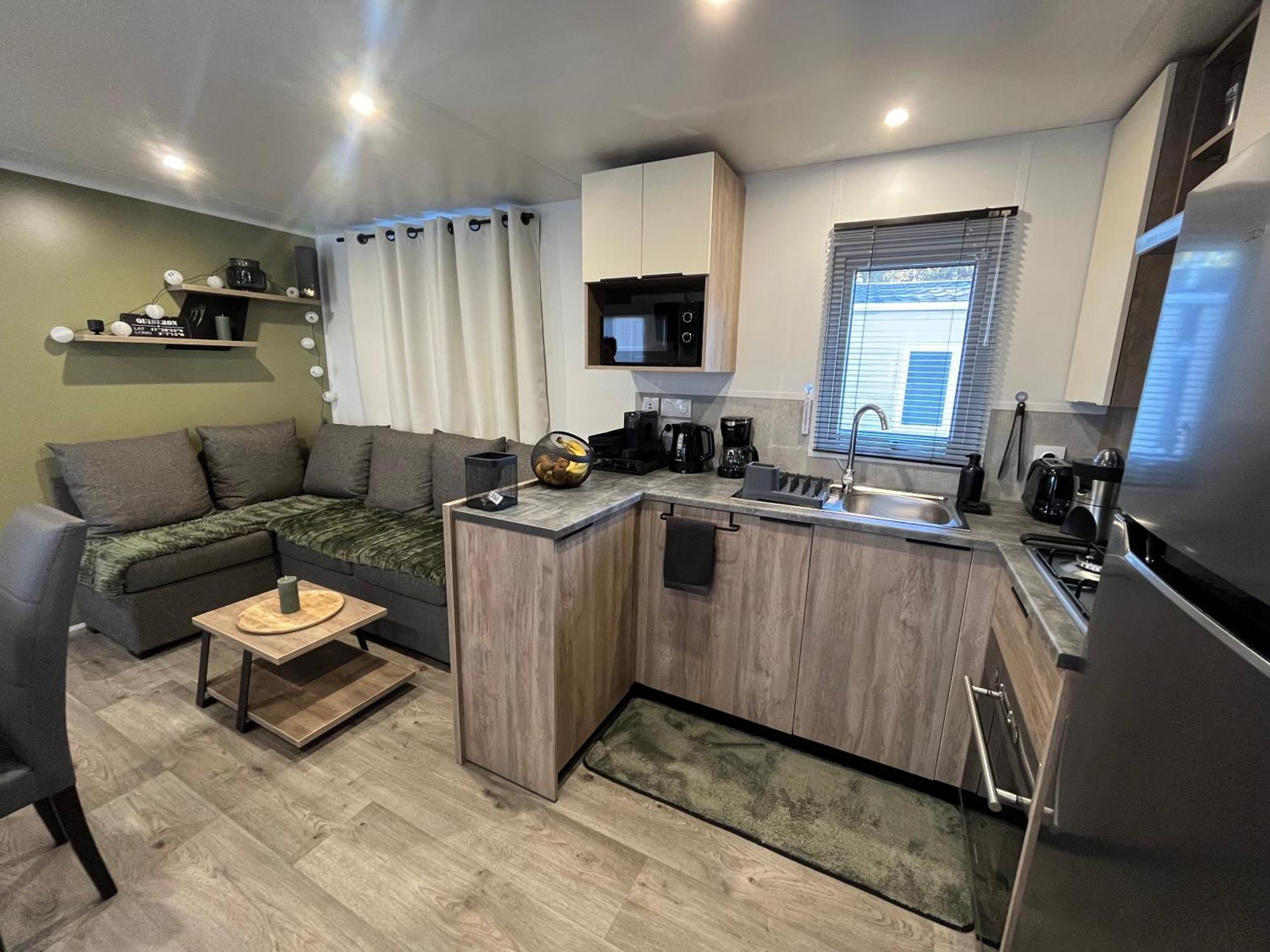 Mobilhome Quiberon vue sur mer Extérieur photo