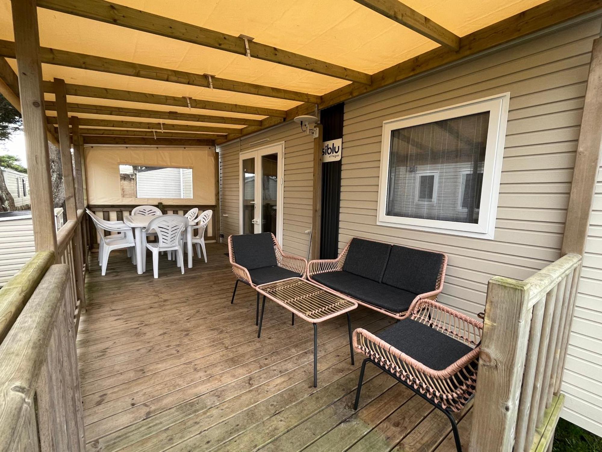 Mobilhome Quiberon vue sur mer Extérieur photo