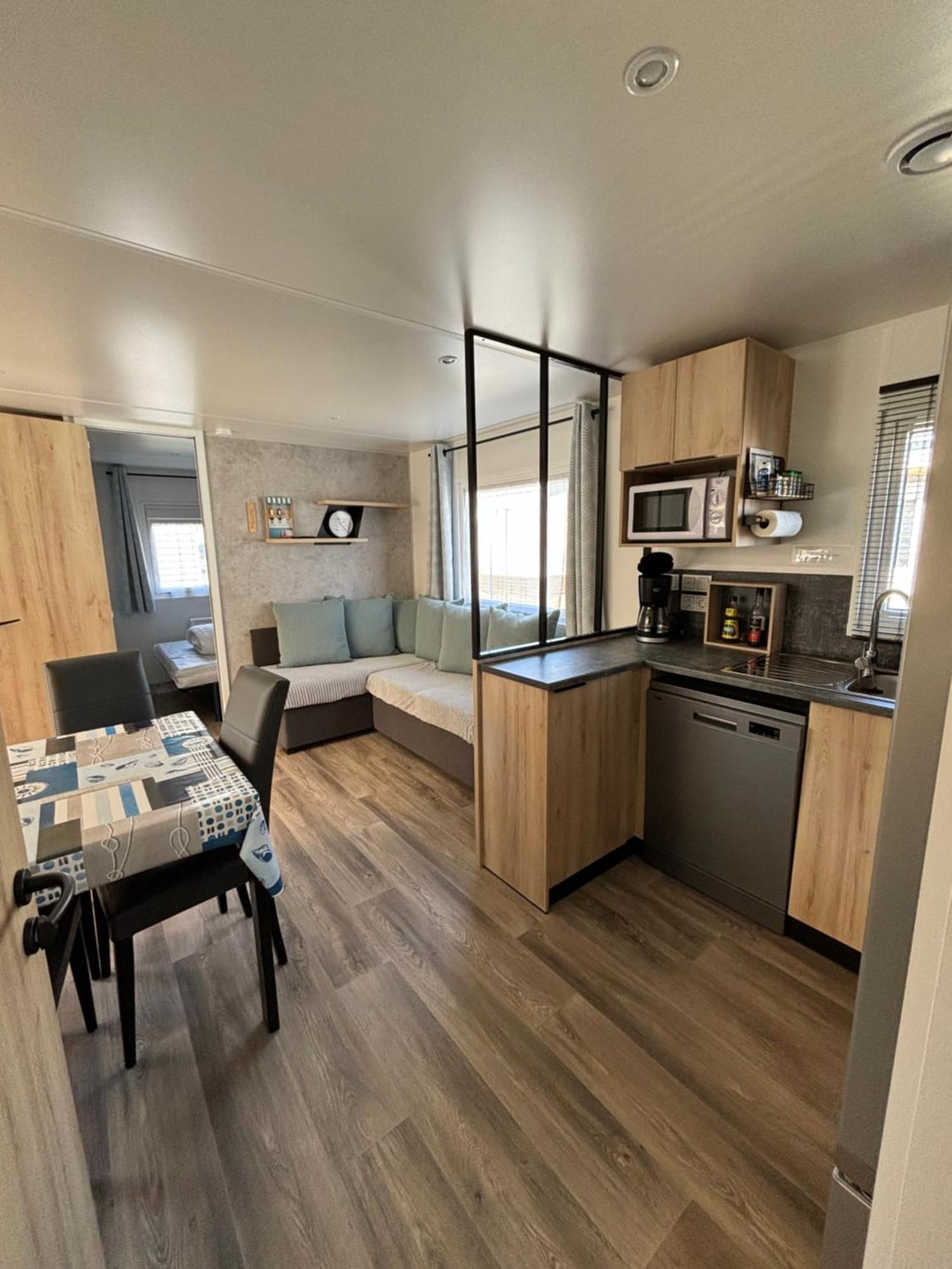 Mobilhome Quiberon vue sur mer Extérieur photo