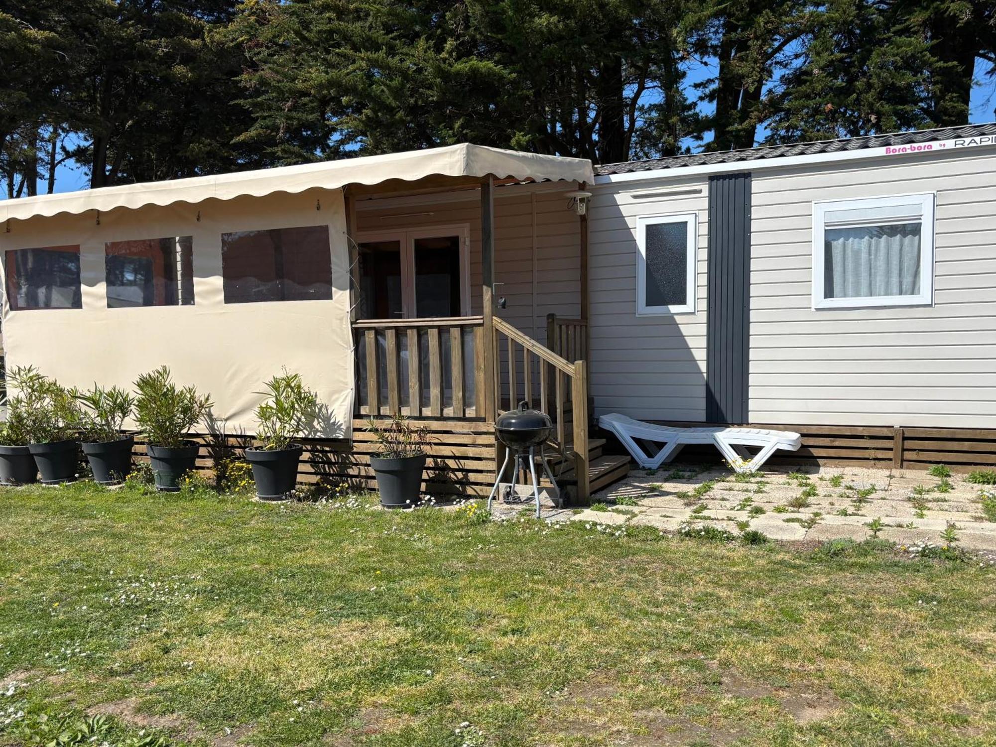 Mobilhome Quiberon vue sur mer Extérieur photo