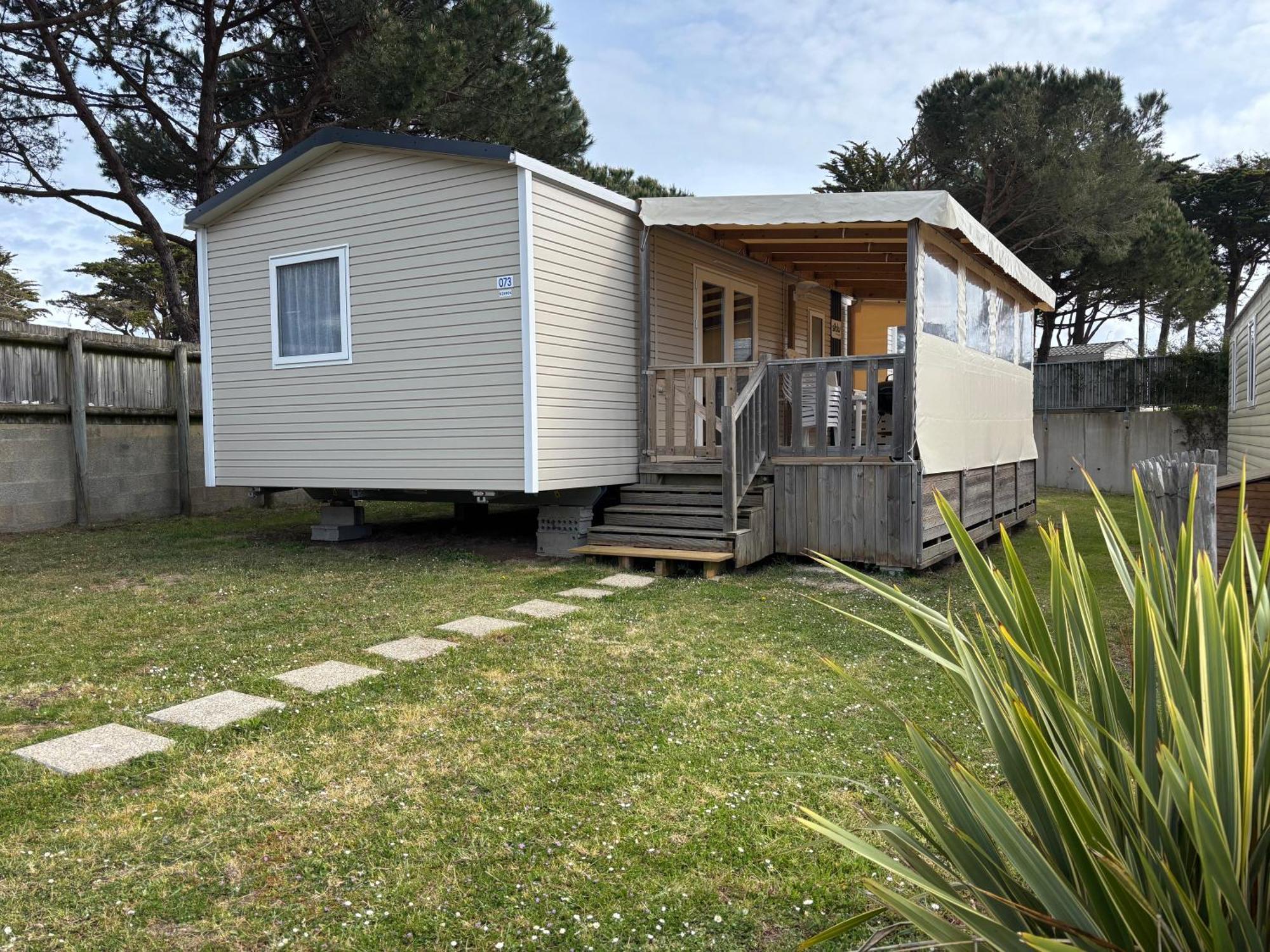 Mobilhome Quiberon vue sur mer Extérieur photo